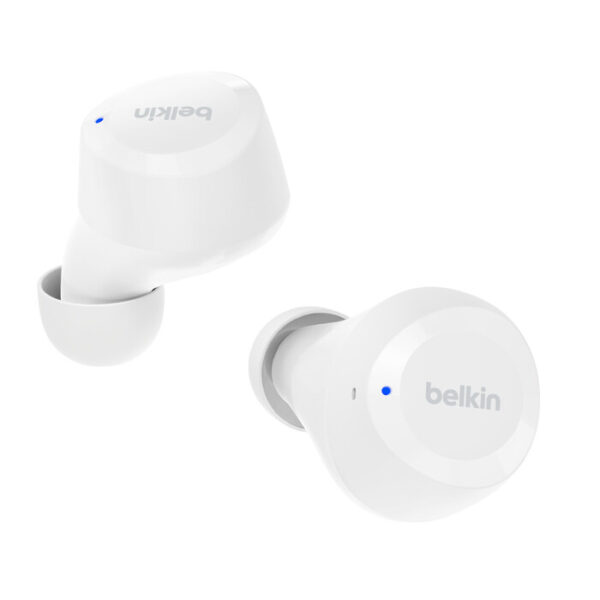 Belkin SoundForm Bolt Headset Draadloos In-ear Gesprekken/Muziek/Sport/Elke dag Bluetooth Wit