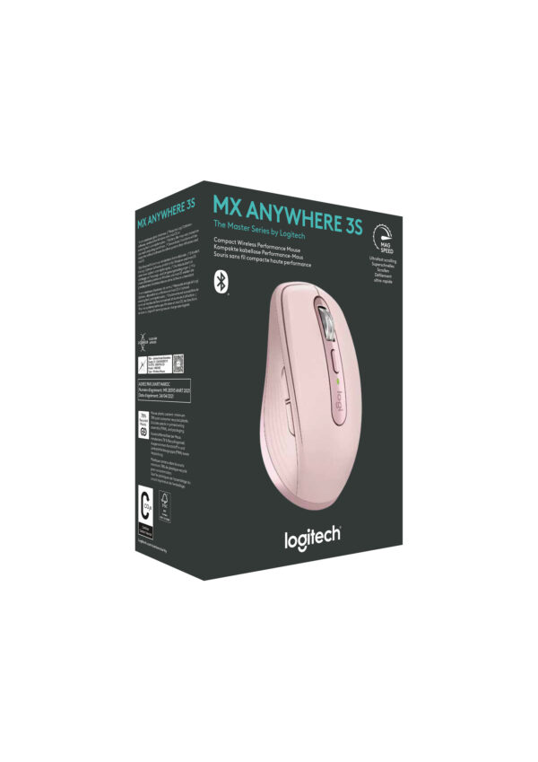 Logitech MX Anywhere 3S muis Kantoor Rechtshandig RF-draadloos + Bluetooth Laser 8000 DPI - Afbeelding 20