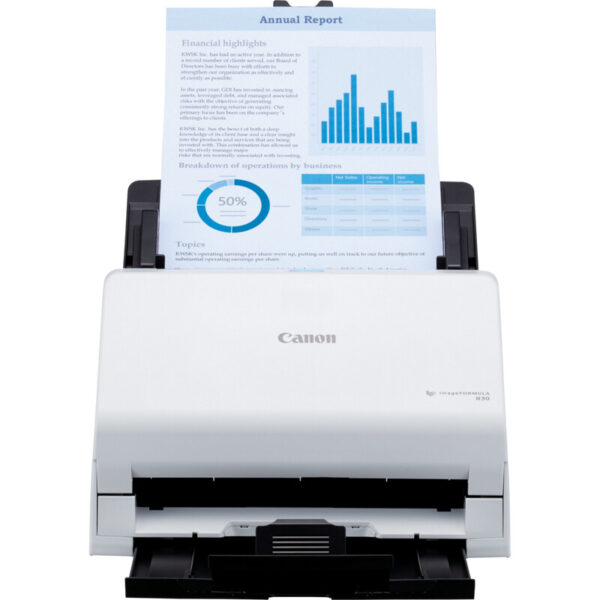 Canon imageFORMULA R30 Scanner met ADF + invoer voor losse vellen 600 x 600 DPI A4 Wit - Afbeelding 6