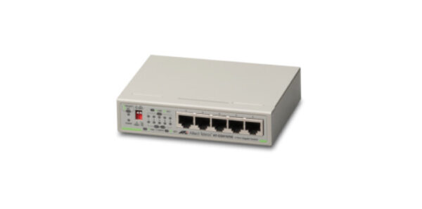 Allied Telesis AT-GS910/5E-50 Unmanaged Gigabit Ethernet (10/100/1000) Grijs