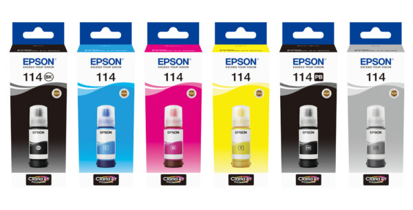 Epson 114 EcoTank Magenta ink bottle - Afbeelding 3