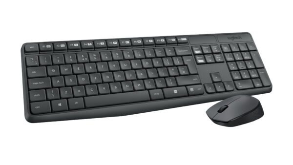 Logitech MK235 toetsenbord Inclusief muis Thuis USB QWERTY US International Grijs - Afbeelding 3