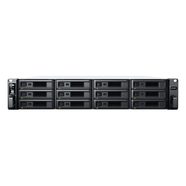 Synology RackStation RS2423RP+ data-opslag-server NAS Rack (2U) Ryzen Embedded V1780B 8 GB DDR4 0 TB DiskStation Manager Zwart, - Afbeelding 2