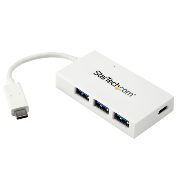 StarTech.com 4 Port USB-C Hub met 1x USB-C & 3x USB-A Poorten SuperSpeed - USB Bus Powered - Mobiele USB 3.0 Adapter Hub - USB 3