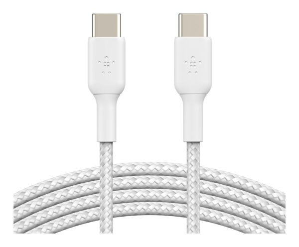 Belkin CAB004BT1MWH2PK USB-kabel USB 2.0 1 m USB C Wit