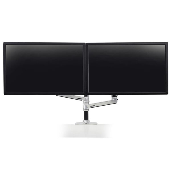 Ergotron LX Series Dual Stacking Arm flat panel bureau steun 61 cm (24") Zilver - Afbeelding 3