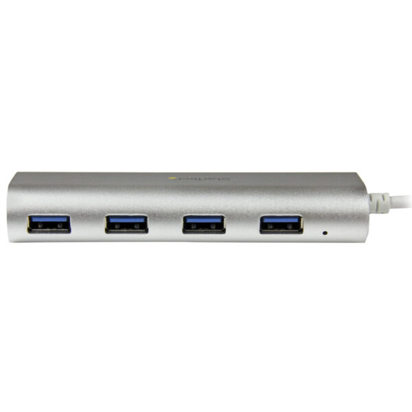 StarTech.com 4-Port USB Hub, USB A naar 4x USB-A Ports, USB 5Gbps, Bus-Powered, Robuust Ontwerp, Compacte USB 3.0 Laptop Hub - Afbeelding 3