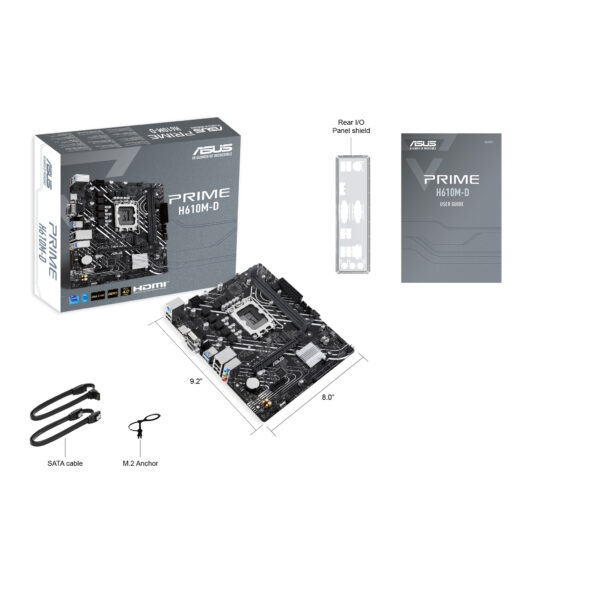 ASUS PRIME H610M-D Intel H610 LGA 1700 micro ATX - Afbeelding 4