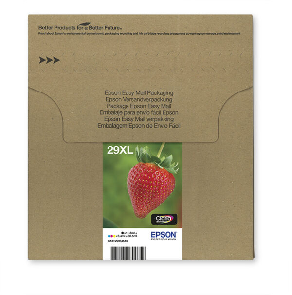 Epson Strawberry Multipack 4-colours 29XL EasyMail - Afbeelding 4