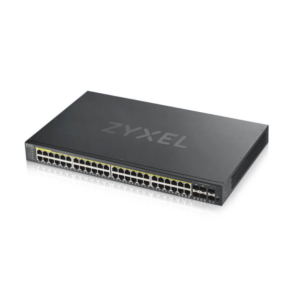 Zyxel GS1920-48HPV2 Managed Gigabit Ethernet (10/100/1000) Power over Ethernet (PoE) Zwart - Afbeelding 4