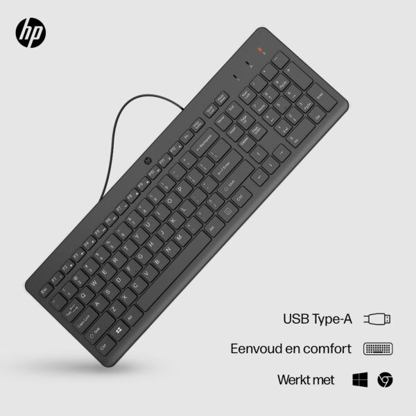 HP 150 Wired Keyboard - Afbeelding 8