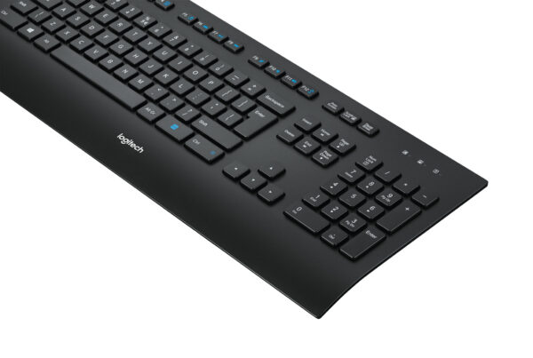 Logitech K280E Pro f/ Business toetsenbord Kantoor USB QWERTY US International Zwart - Afbeelding 4