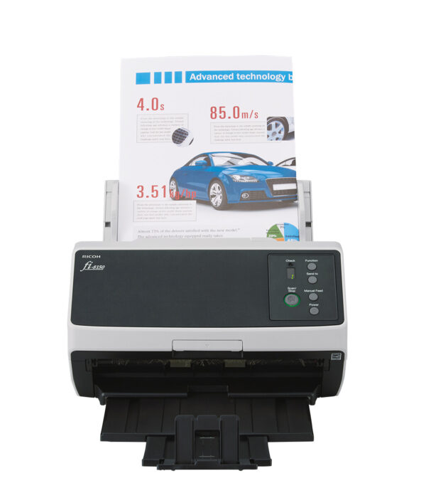 Ricoh FI-8150 ADF-/handmatige invoer scanner 600 x 600 DPI A4 Zwart, Grijs - Afbeelding 3