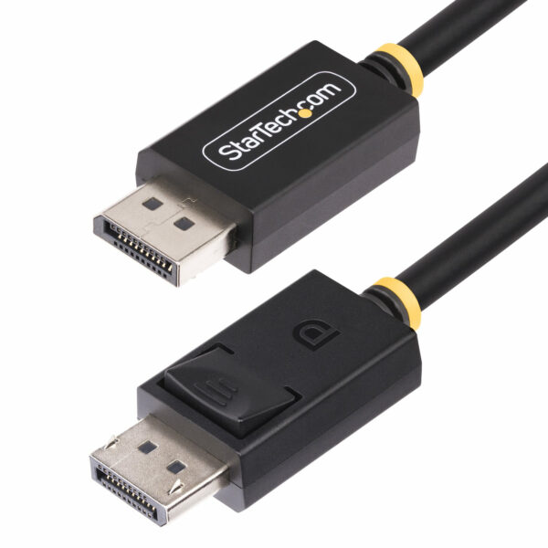 StarTech.com 1m DisplayPort 2.1 Kabel, VESA Gecertificeerde DP40 DisplayPort Kabel met UHBR10/HDR/HDCP 2.2, 8K 60Hz/4K 144Hz met