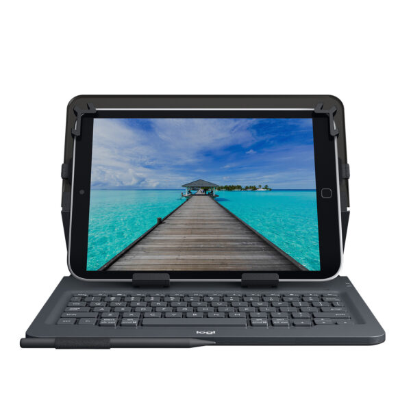 Logitech Universal Folio met geïntegreerd toetsenbord voor 9-10 inch Apple-, Android- of Windows-tablets - Afbeelding 12