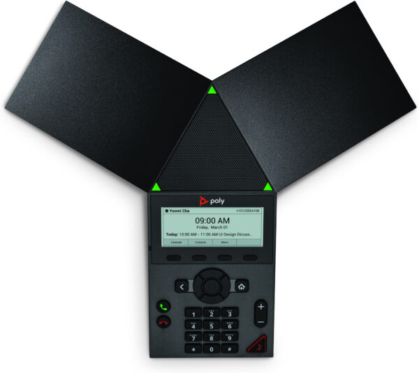 POLY Trio 8300 IP-conferentietelefoon, PoE-ondersteuning - Afbeelding 4