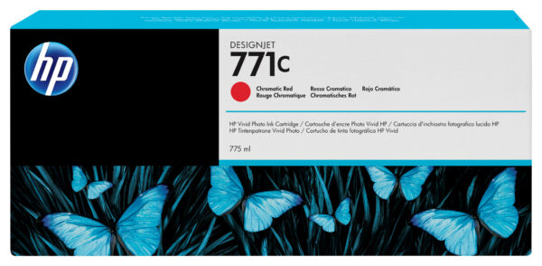 HP 771C chromatisch rode DesignJet inktcartridge, 775 ml