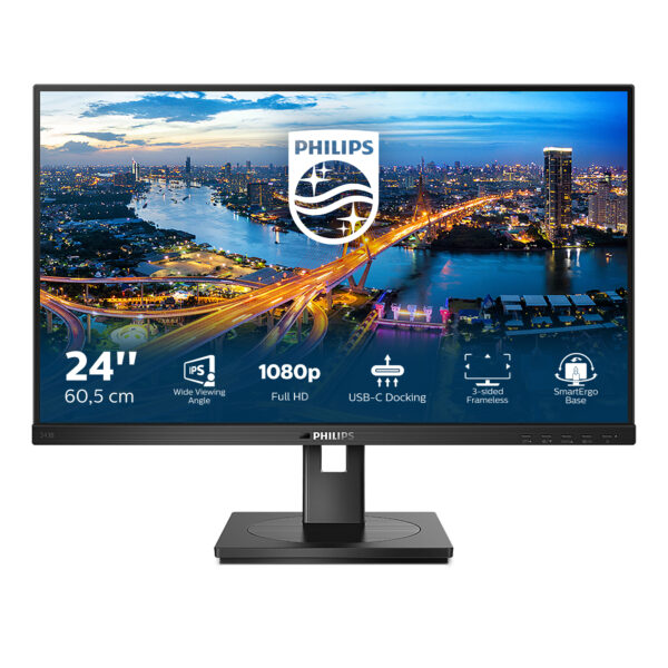 Philips B Line 243B1/00 LED display 60,5 cm (23.8") 1920 x 1080 Pixels Full HD Zwart - Afbeelding 5