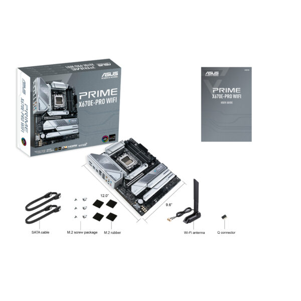 ASUS PRIME X670E-PRO WIFI AMD X670 Socket AM5 ATX - Afbeelding 6