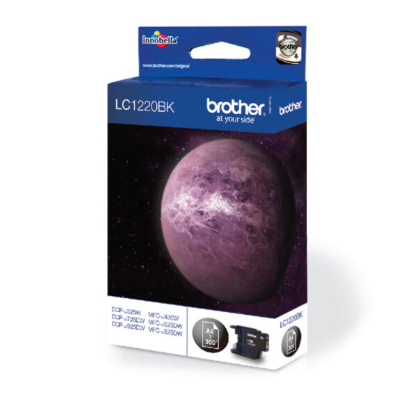 Brother LC-1220BK inktcartridge 1 stuk(s) Origineel Zwart - Afbeelding 2