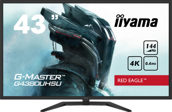 iiyama G-MASTER G4380UHSU-B1 computer monitor 108 cm (42.5") 3840 x 2160 Pixels 4K Ultra HD LED Zwart