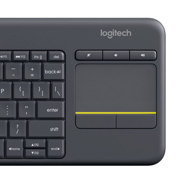 Logitech Wireless Touch Keyboard K400 Plus HTPC-toetsenbord voor tv's met pc-aansluiting - Afbeelding 5