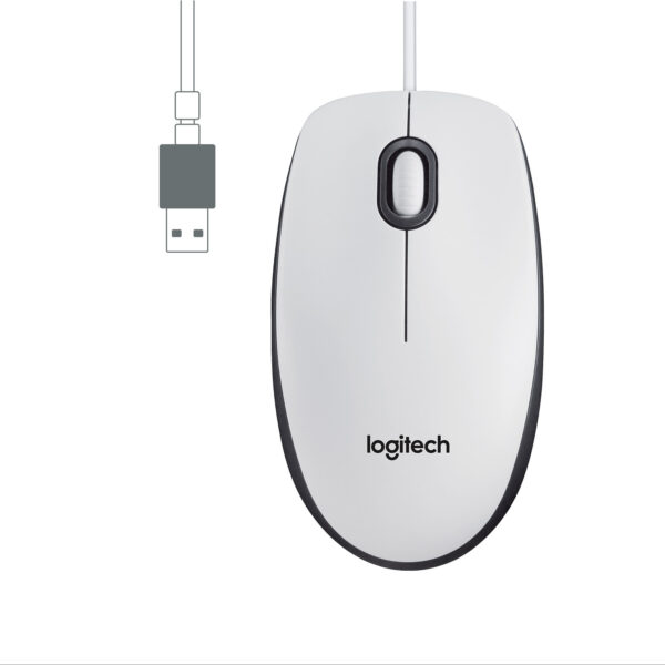 Logitech M100 muis Kantoor Ambidextrous USB Type-A Optisch 1000 DPI - Afbeelding 3