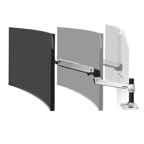 Ergotron LX Series Desk Mount LCD Arm flat panel bureau steun 86,4 cm (34") Zwart - Afbeelding 7