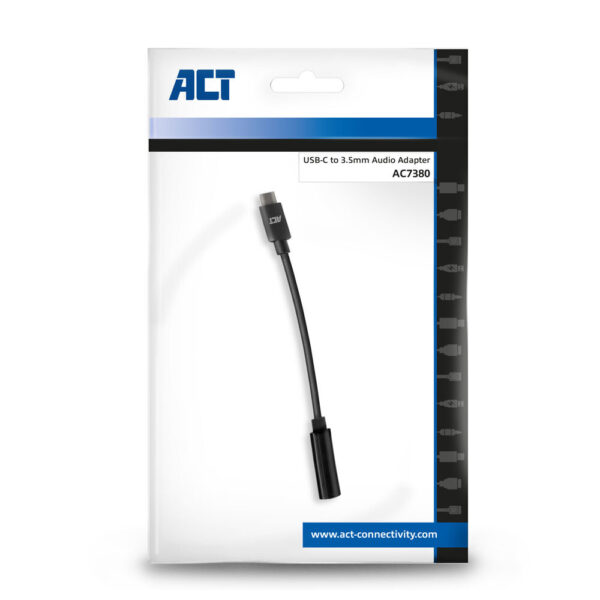 ACT USB-C naar 3.5mm jack audio adapter - Afbeelding 4