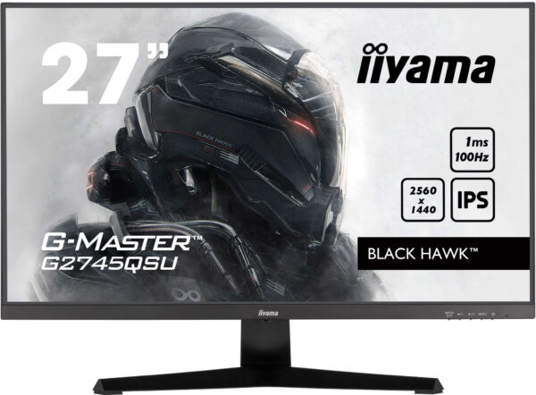 iiyama G-MASTER G2745QSU-B2 computer monitor 68,6 cm (27") 2560 x 1440 Pixels Wide Quad HD LED Zwart