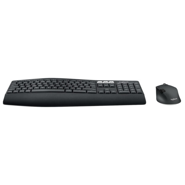 Logitech MK850 Performance toetsenbord Inclusief muis Universeel RF-draadloos + Bluetooth AZERTY Belgisch Zwart - Afbeelding 3