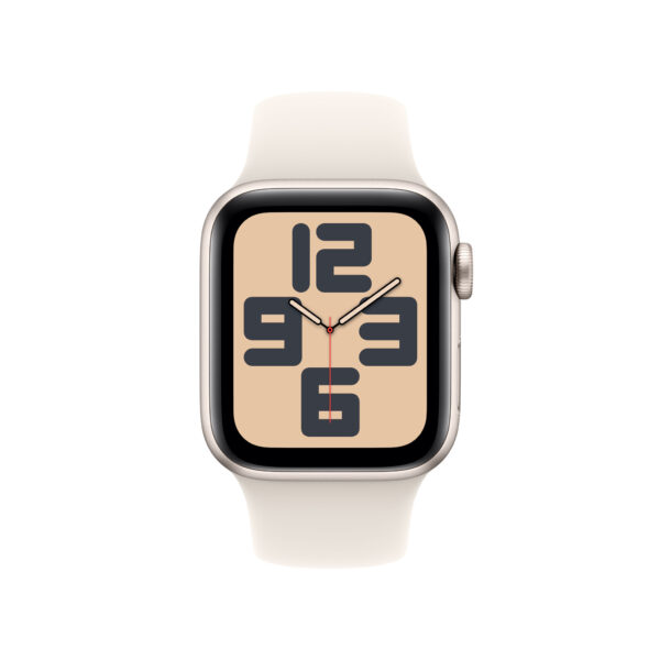 Apple Watch SE OLED 40 mm Digitaal 324 x 394 Pixels Touchscreen Beige Wifi GPS - Afbeelding 2