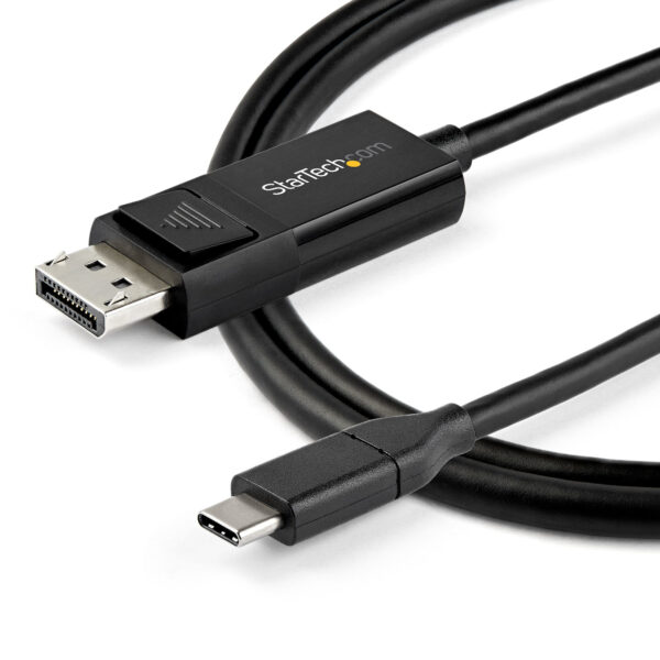 StarTech.com 2m USB-C naar DisplayPort 1.4 kabel 8K 60Hz/4K - Bidirectionele DP naar USB-C of USB-C naar DP Video Adapterkabel - - Afbeelding 5