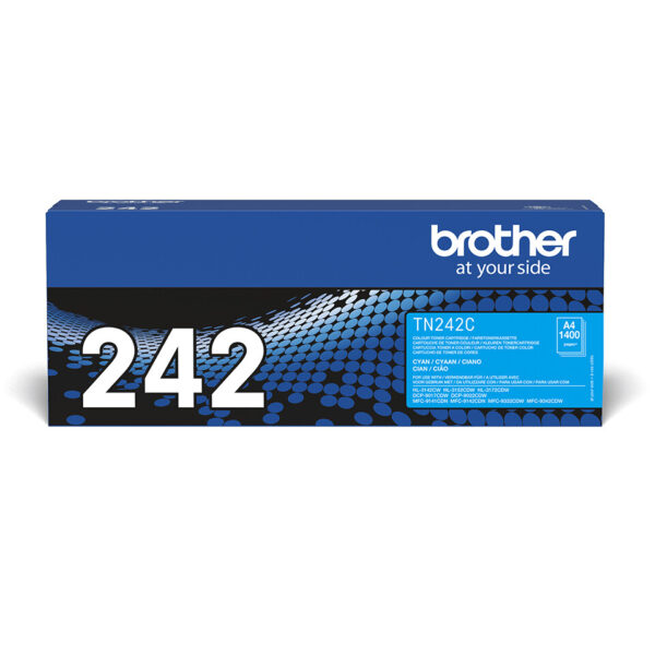 Brother TN-242C tonercartridge 1 stuk(s) Origineel Cyaan