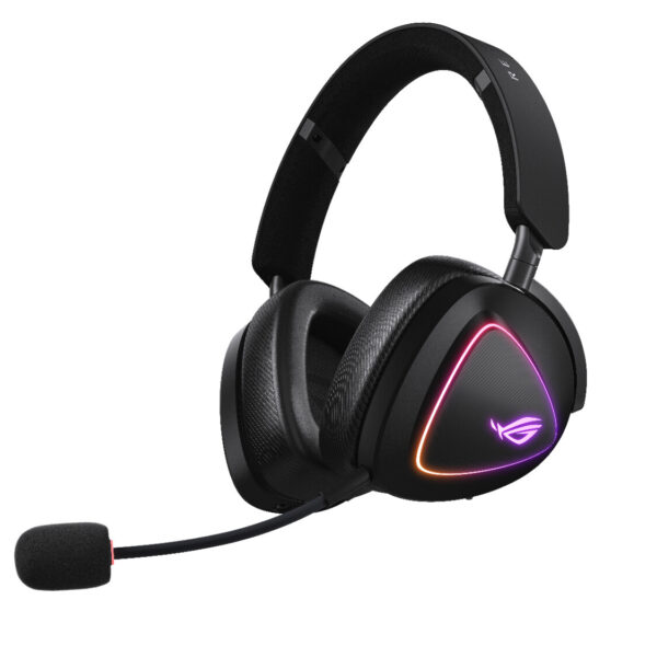 ASUS ROG DELTA II Headset Bedraad en draadloos Hoofdband Gamen USB Type-C Bluetooth Zwart