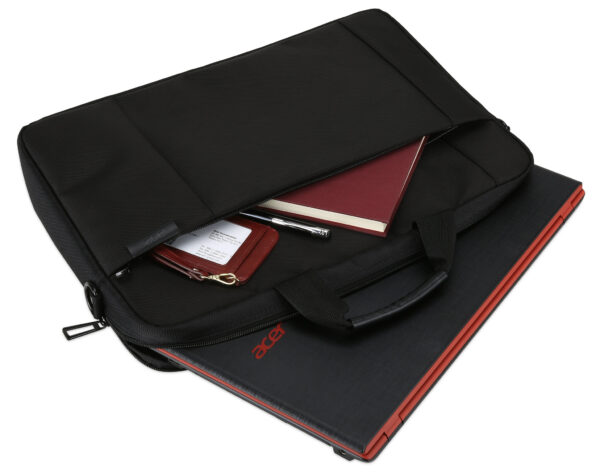 Acer Traveler Case 39,6 cm (15.6") Aktetas Zwart - Afbeelding 2