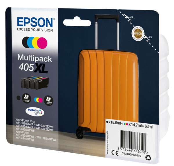 Epson Multipack 4-colours 405XL DURABrite Ultra Ink - Afbeelding 2