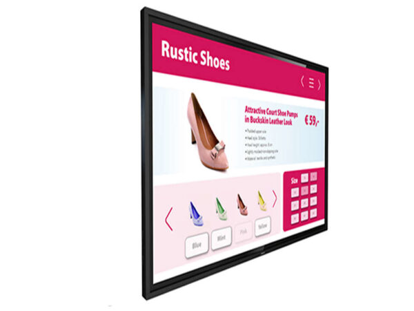 Philips 55BDL3452T/00 beeldkrant Digitale signage flatscreen 139,7 cm (55") IPS Wifi 400 cd/m² 4K Ultra HD Touchscreen Type proc