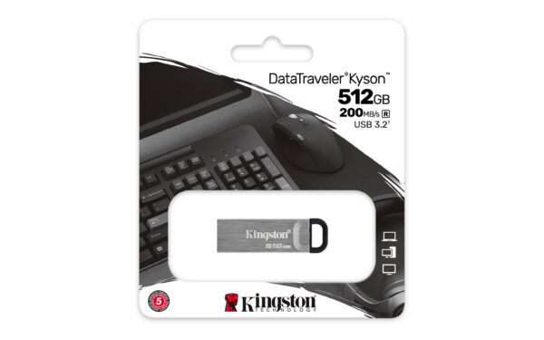 Kingston Technology DataTraveler 512GB Kyson usb-stick - Afbeelding 4