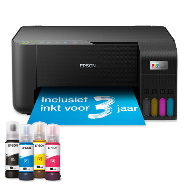 Epson EcoTank ET-2865 A4 multifunctionele Wi-Fi-printer met inkttank, inclusief tot 3 jaar inkt - Afbeelding 2