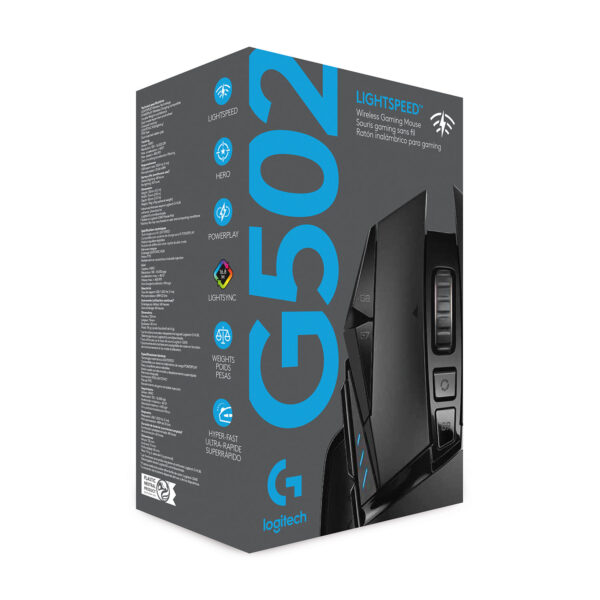 Logitech G G502 LIGHTSPEED draadloze gamingmuis - Afbeelding 14