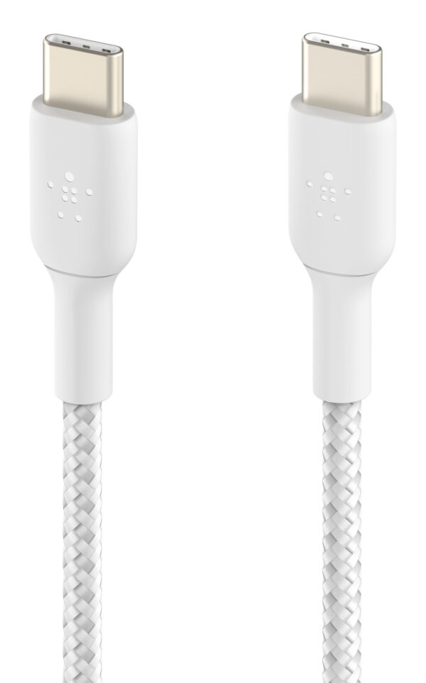 Belkin CAB004BT1MWH2PK USB-kabel USB 2.0 1 m USB C Wit - Afbeelding 4