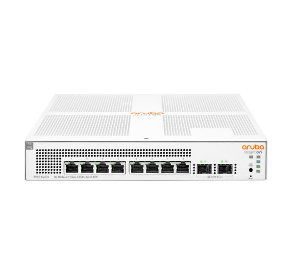 Hewlett Packard Enterprise Aruba Instant On 1930 Managed L2+ Gigabit Ethernet (10/100/1000) Power over Ethernet (PoE) 1U Wit