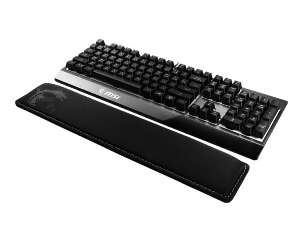 MSI Vigor-WR01 polssteun Traagschuim, Rubber Zwart - Afbeelding 5