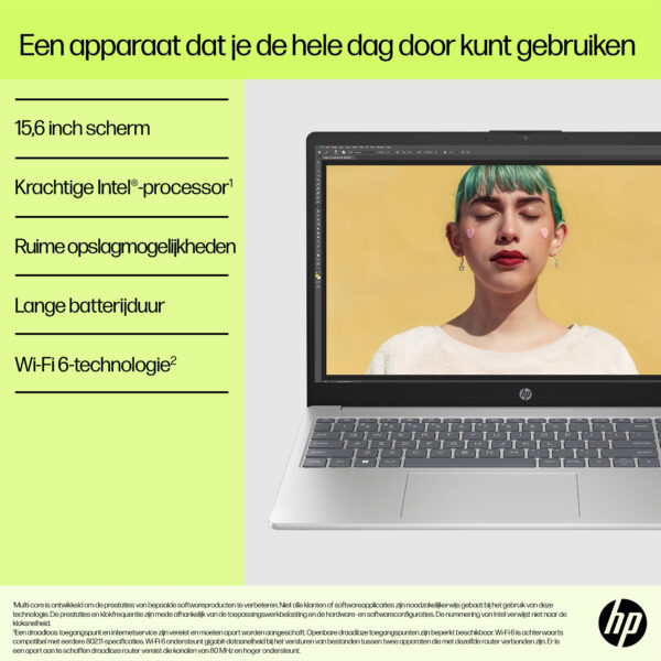 HP 15-fd0070nd Intel® Core™ i7 i7-1255U Laptop 39,6 cm (15.6") Full HD 16 GB DDR4-SDRAM 512 GB SSD Wi-Fi 6E (802.11ax) Windows 1 - Afbeelding 27