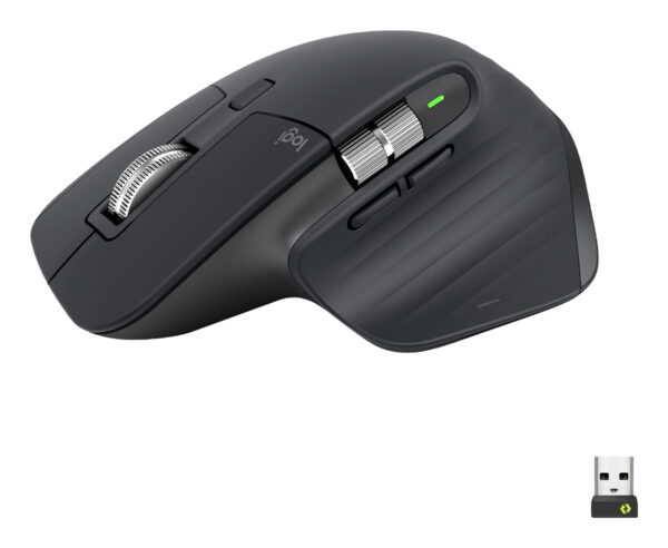 Logitech MX Master 3S muis Kantoor Rechtshandig RF-draadloos + Bluetooth Laser 8000 DPI - Afbeelding 6