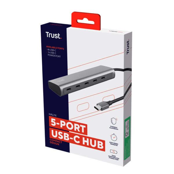 Trust Halyx USB 3.2 Gen 1 (3.1 Gen 1) Type-C Zilver - Afbeelding 7