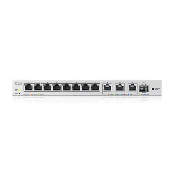 Zyxel XGS1250-12 Managed L2 10G Ethernet (100/1000/10000) Grijs - Afbeelding 2