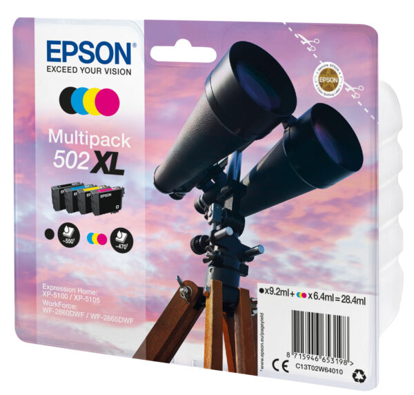 Epson Multipack 4-colours 502XL Ink - Afbeelding 2