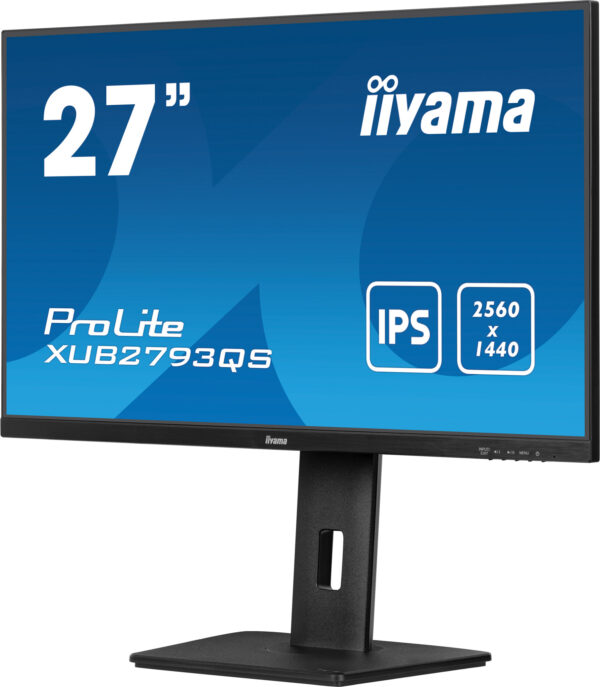 iiyama ProLite XUB2793QS-B7 computer monitor 68,6 cm (27") 2560 x 1440 Pixels Quad HD LED Zwart - Afbeelding 5